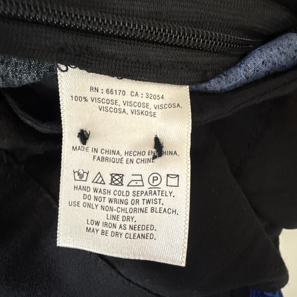 Anthropologie Ett:Twa Floral Scarf Print Jumpsuit Size 12 Petite Pockets V-Neck - Picture 8 of 8